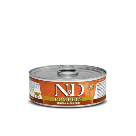 N&D CAT PUMPKIN Adult Venison & Pumpkin 80g