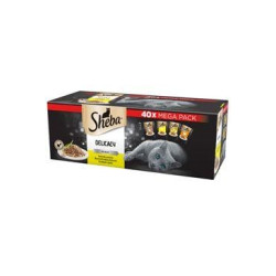 Sheba kapsa Drůbeží výběr 40x85g