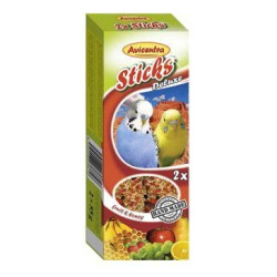 Avicentra tyčinky andulka - ovocie+med 2ks