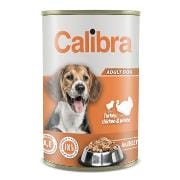 Calibra Dog  konz.Turk,chick&pasta in jelly 1240g NEW