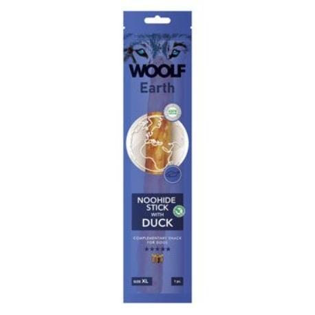 Woolf pochoutka Earth NOOHIDE XL Stick with Duck 85g