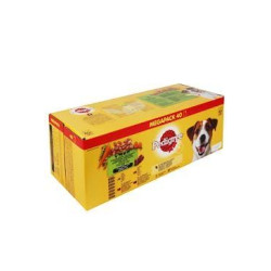 Pedigree kapsa mix.výběr se zeleninou ve šťávě 40x100g
