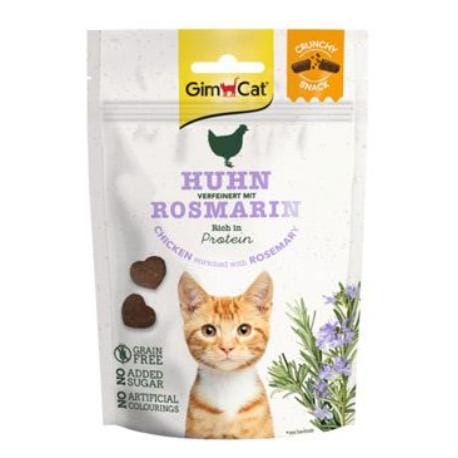 Gimcat CrunchySnacks kuře s romarýnem 50g