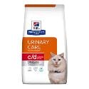 Hill's PD Cat C/D Multicare Urinary Stress Struvite/Oxalate Fish 3kg