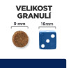 Hill's Fel. PD Z/D Dry 3kg - velikost granulí