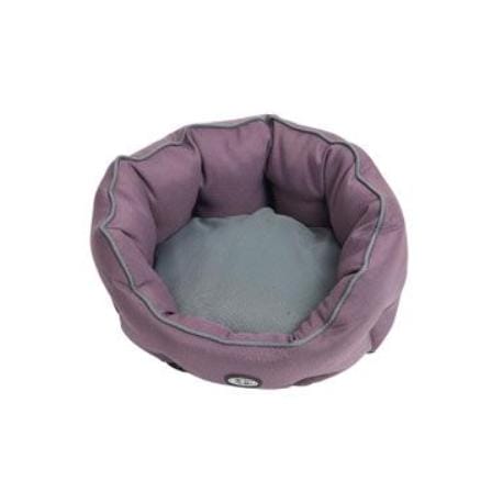 Pelech Cocoon Bed Švestková/Šedá 45cm BUSTER