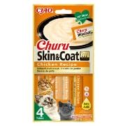 Churu Cat Skin & Coat Chicken Recipe 4x14g