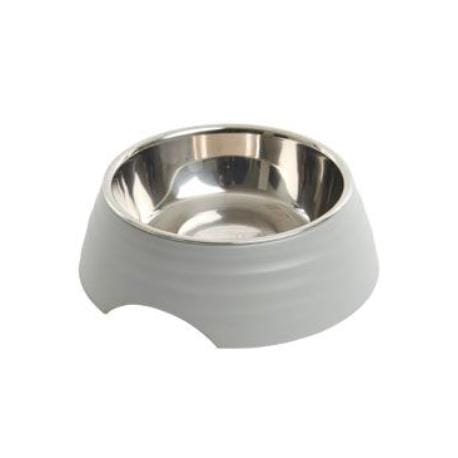 Miska melamin Frosted Ripple Bowl 350ml šedá BUSTER