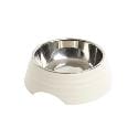 Miska melamin Frosted Ripple Bowl 350ml bílá BUSTER