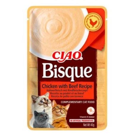 Churu Cat CIAO Bisque Chicken with Beef Recipe 40g