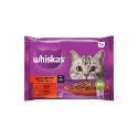 Whiskas kaps. Klas. výběr zel. šťávy 4x85g