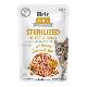 Brit Care Cat Fillets in Gravy Steril. Salmon&Tuna 85g