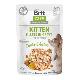 Brit Care Cat Fillets in Gravy Kitten Choi.Chicken 85g