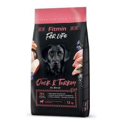 Fitmin Dog For Life Duck & Turkey NEW 12kg