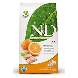 N&D Grain Free DOG Adult Fish & Orange 12kg