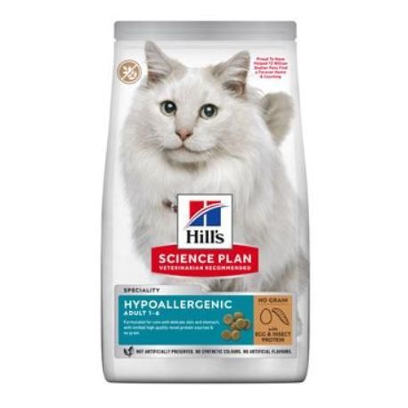 Hill's Fel. SP Adult Hypoallergenic Insect&Egg 1,5kg