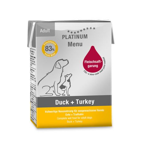 Platinum Menu Duck + Turkey 375g