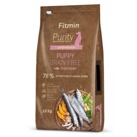 Fitmin Dog Purity Grain Free Puppy Fish 12kg