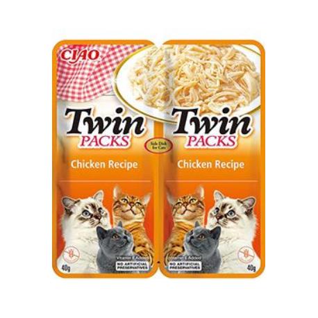 Churu Cat Twin Packs Chicken in Broth 80g