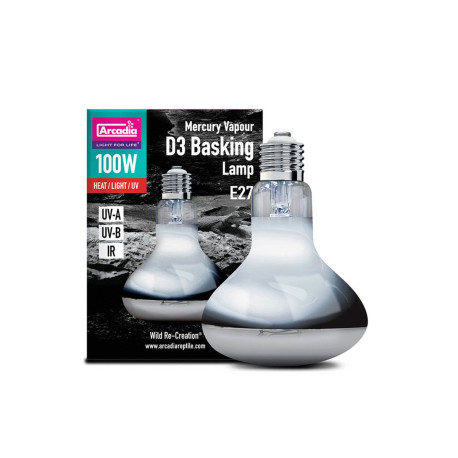 Arcadia D3 Basking Lamp 100W