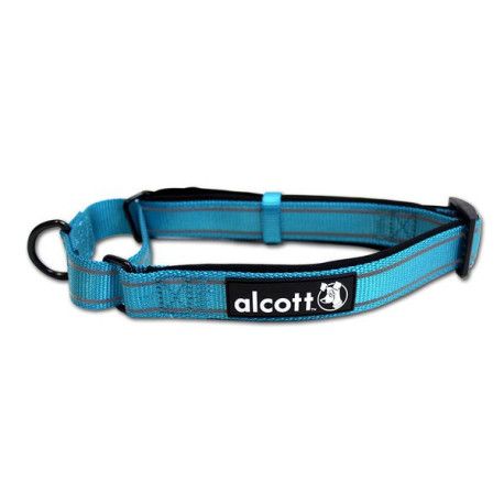 Alcott Reflexní obojek pro psy Martingale modrý velikost L