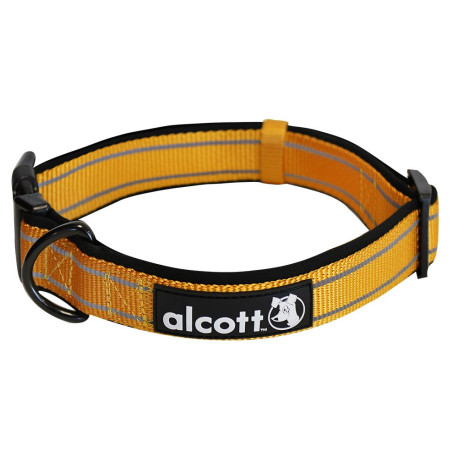 Alcott Reflexní obojek pro psy Adventure oranžový velikost L