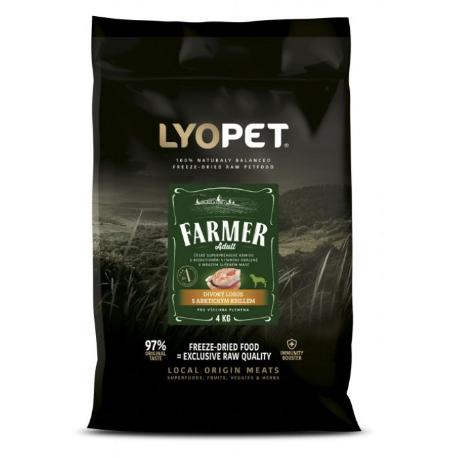 Lyopet dog FARMER Adult All breed Fish&Krill 12kg