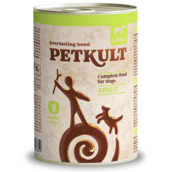 Petkult dog konz. Adult Jehněčí 400g