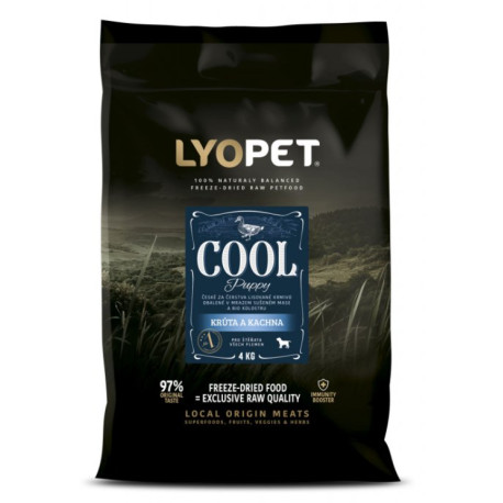 Lyopet dog COOL Puppy All breed 88% Turkey&Duck 12kg