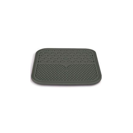 Lízací podložka pro psy SILICONE šedá L Zolux