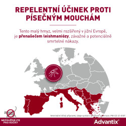 Advantix Spot On 1x1ml pro psy 4-10kg (1 pipeta)