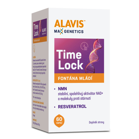 Alavis MAX Genetics TimeLock NMN 60cps