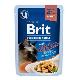 Brit Premium Cat D Fillets Gravy Chick Sterilised 85g