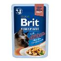 Brit Premium Cat D Fillets Gravy Chick Sterilised 85g