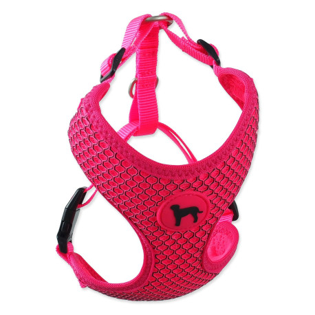 Postroj Active Dog Mellow XS růžový 1,5x30-40cm