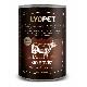 Lyopet dog konz. 96% BIO Hovězí maso 400g