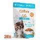 Calibra Cat kaps. Life Kitten Salmon in gravy 28x85g