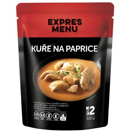 Expres menu - Kuře na paprice 600g (2 porce)