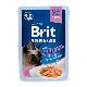 Brit Premium Cat D Fillets Gravy Salmon Sterilised 85g