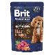 Brit Premium Dog Fillets Gravy Beef&Carrot 85g