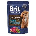 Brit Premium Dog Fillets Gravy Lamb&Green Peas 85g