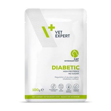 VetExpert VD 4T Diabetic Cat kapsa 100g