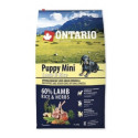 ONTARIO Dog Puppy Mini Lamb & Rice 6,5kg POŠKOZENÝ