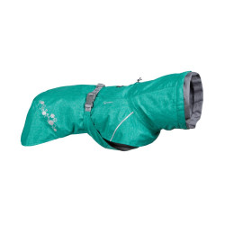 Obleček Hurtta Monsoon coat II ECO paví zeleň 55