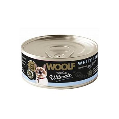 WOOLF Wildcat Ultimate konz White fish pate 85g