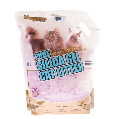 Magnum Silica Cat Gel Cat Litter Levander 10l