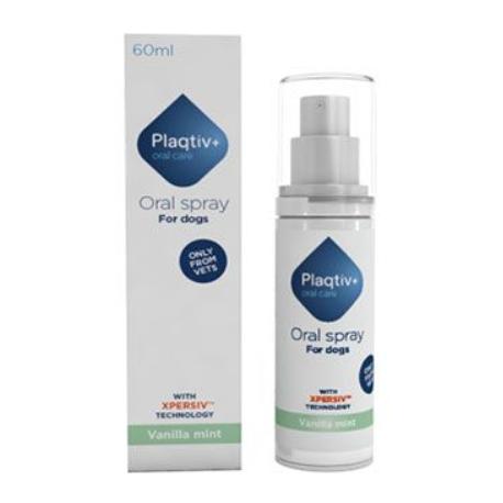 Plaqtiv+ Oral care Ústní sprej vanilla/mint 60ml