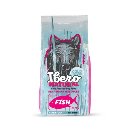 Ibero COLD PRESSED dog SENIOR fish 12kg