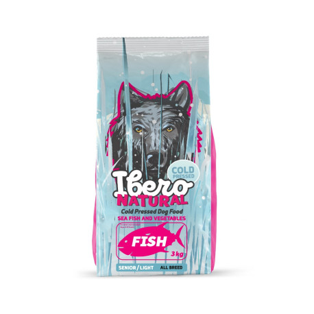 Ibero COLD PRESSED dog SENIOR fish 3kg