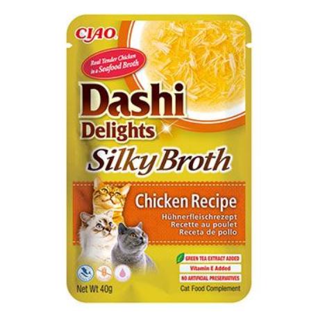 Churu Cat Dashi Delights Silky Broth Chicken 40g